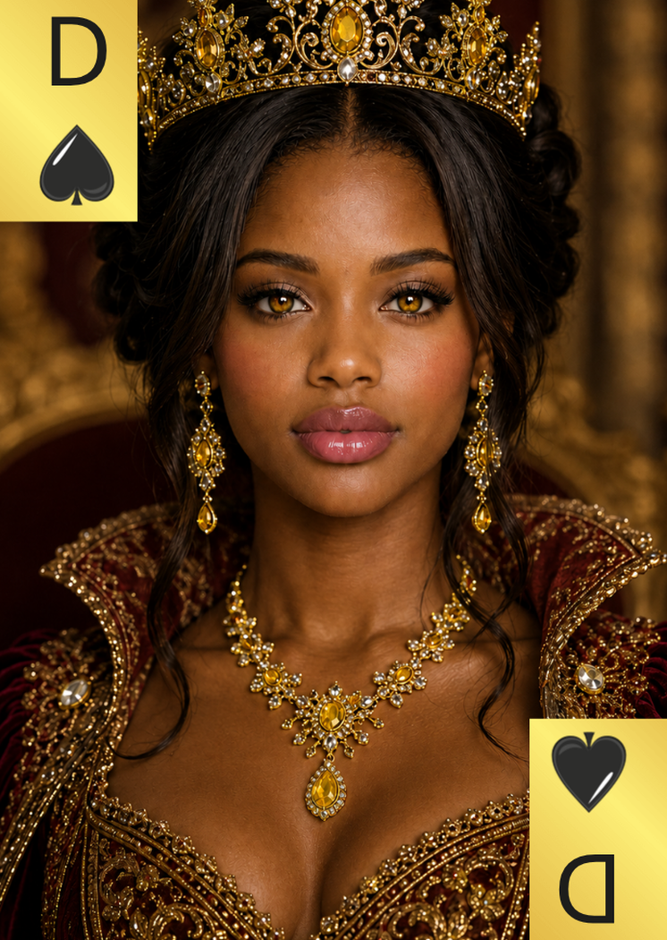 Carte Royale Dame de pique