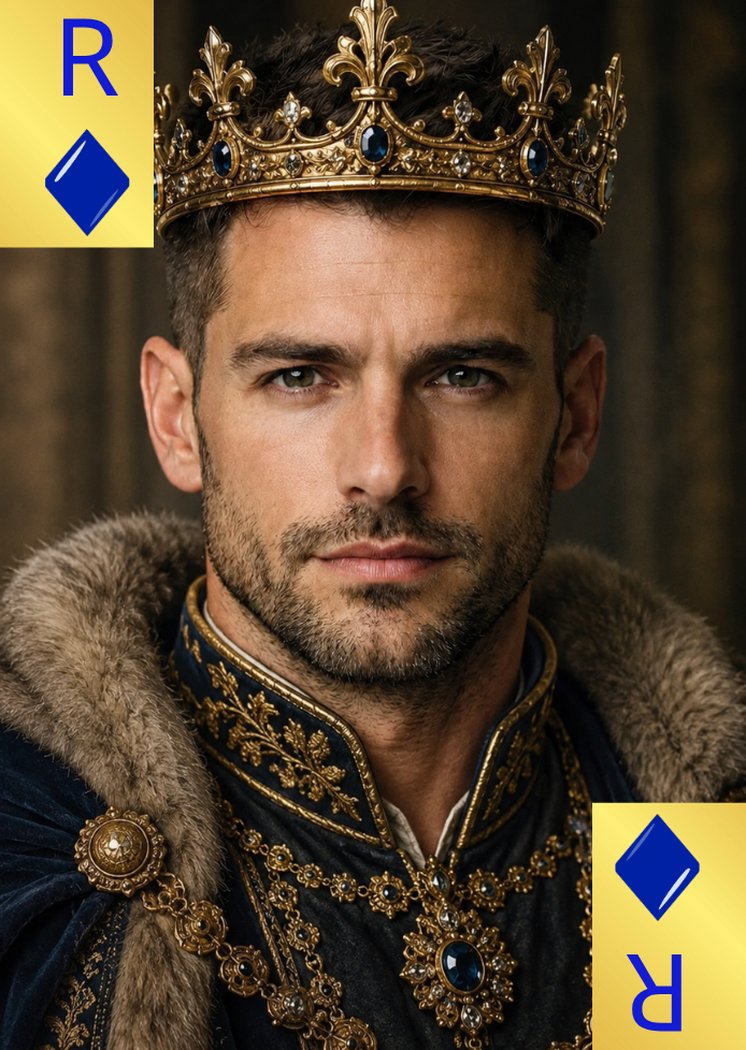 Carte Royale Roi de carreau